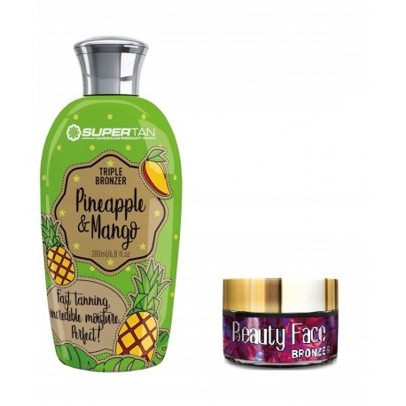 Pakiet Pineapple&Mango 200ml + słoiczek Face Bronzer